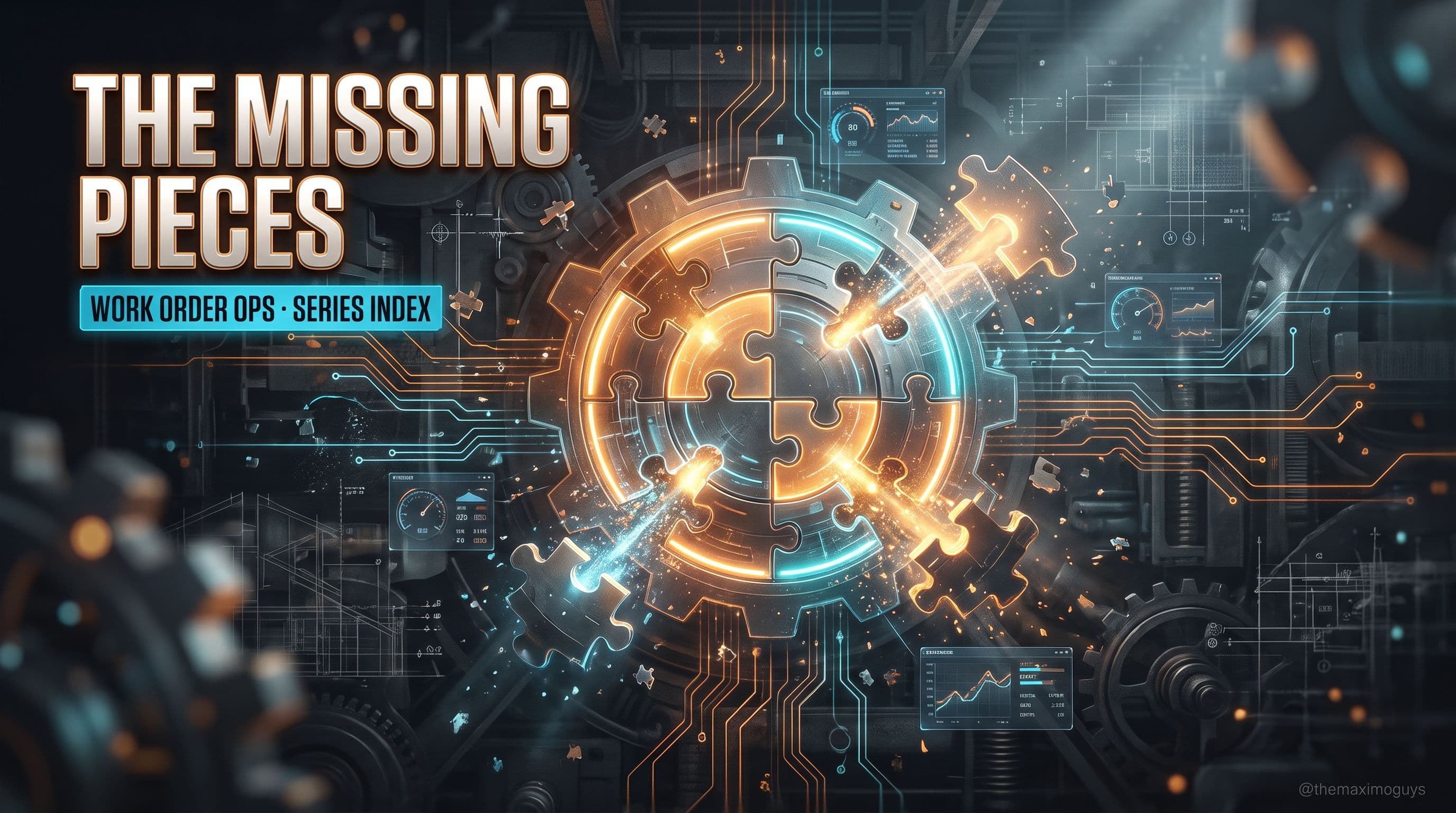 MAS 9 Work Order Operations: The Missing Pieces You Won't Find in the Core Work Order Guides
