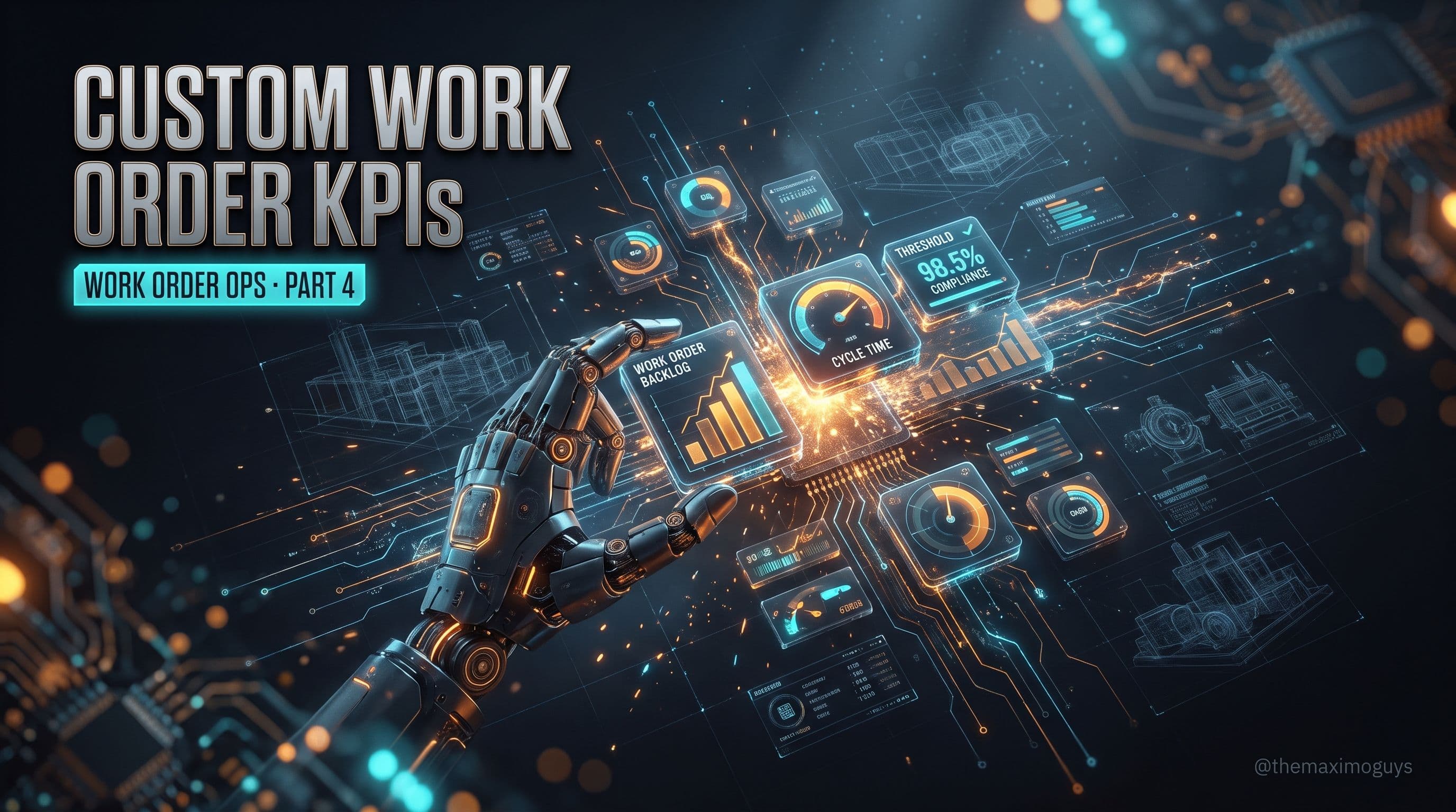 Building Custom Work Order KPIs in MAS 9 with KPI Manager