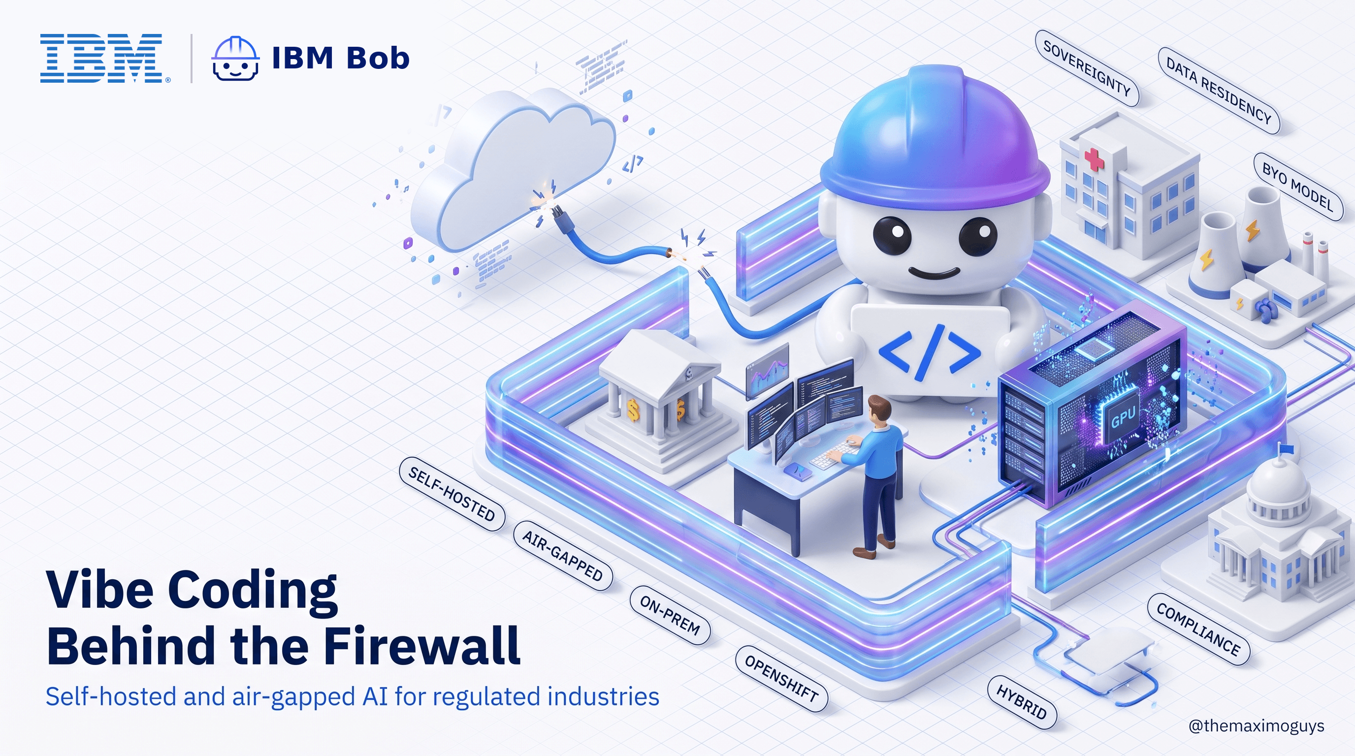 Vibe Coding Behind the Firewall: Self-Hosted, Air-Gapped and Sovereign AI Development