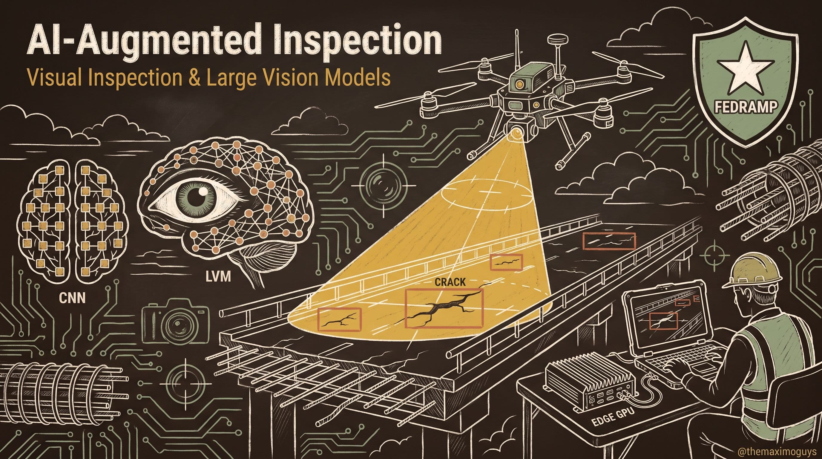 AI-Augmented Inspection: Visual Inspection & Large Vision Models