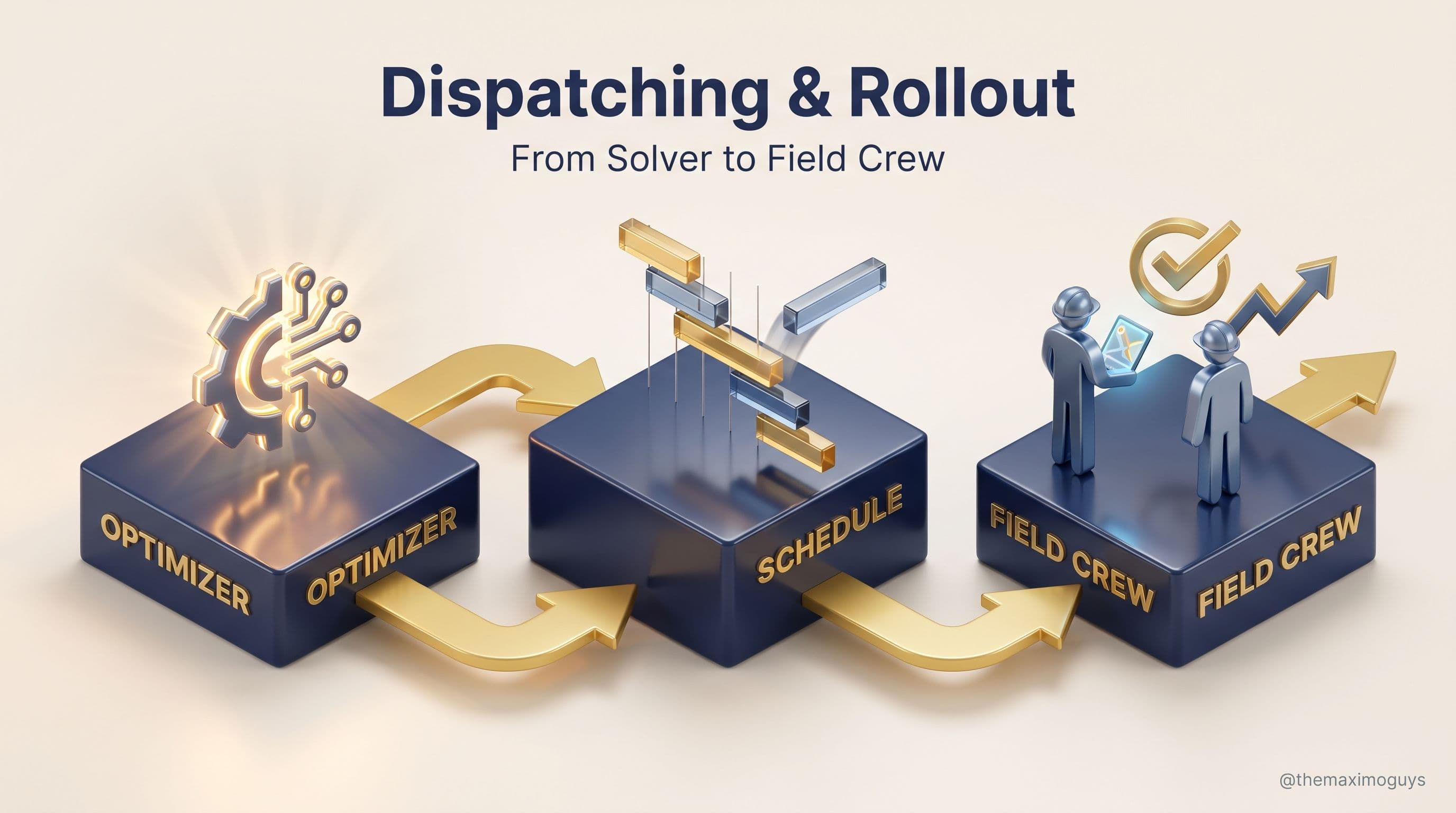 Dispatching & the Phased Rollout: From Gantt to a Working Program