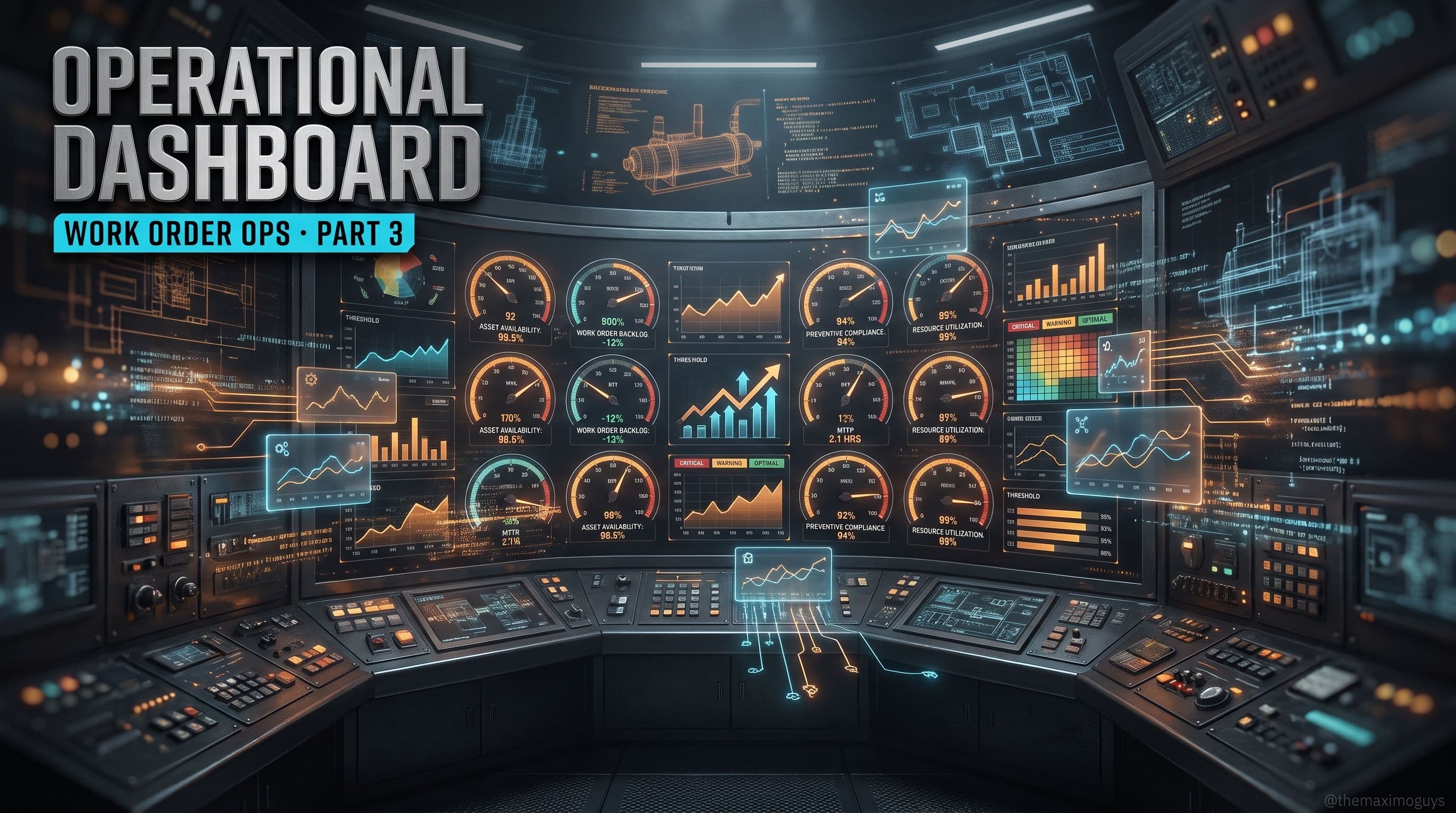 The Operational Dashboard for Work Orders: Out-of-the-Box KPIs and the Maintenance Manager View